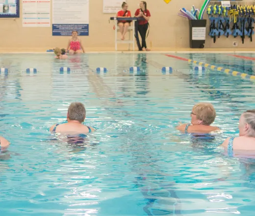 Women Swimming at the Y
